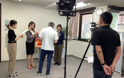 令和5年度「週刊あじさい」TV収録(5/30）