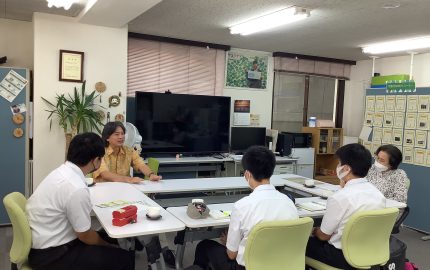 探究活動　長崎県立南高等学校(8/1)