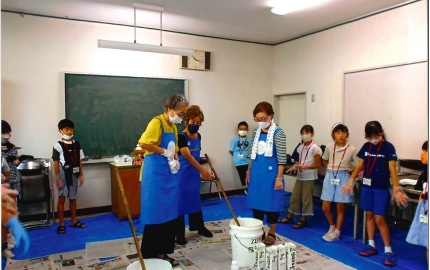 出前講座「廃油を捨てるくらいなら石鹸にしませんか」