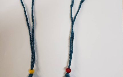 出前講座「シーグラスでアクセサリーつくり」