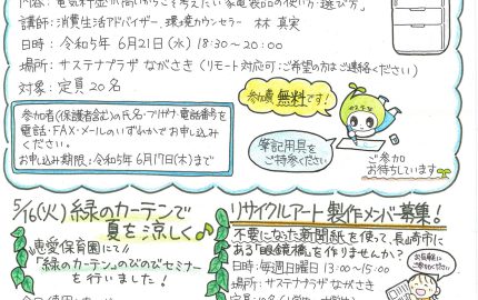 なっちゃん通信02号　発行(6/1)