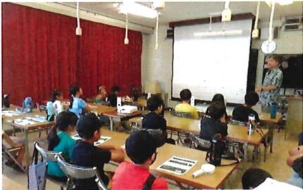 出前講座「廃油を使ったキャンドルづくり」