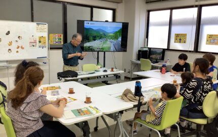 令和6年度 夏休み企画 サステなひろば「里山のお話しと竹紙ORIGAMIのいきもの」(8/2)