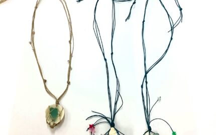 夏休み企画　「貝殻のマクラメペンダント」を開催しました