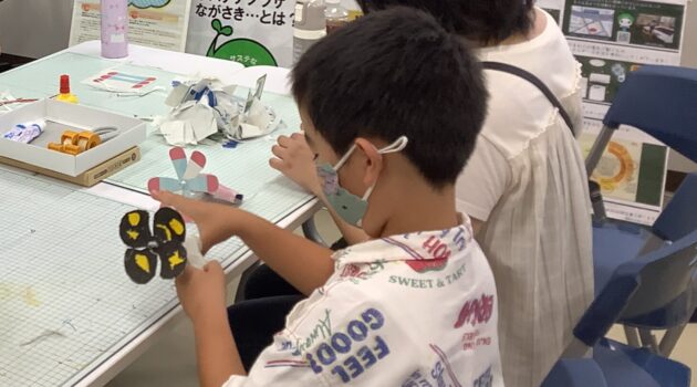 サステナひろば「電池のいらない“ハンディファン”を作ろう！」を開催しました（8/8）
